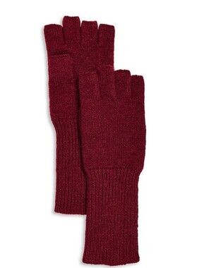 Aqua, A Bloomingdale's Exclusive Knit Fingerless Gloves. NWT Gift Cold Weather